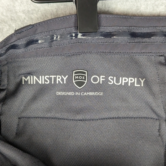 Ministry Of Supply MOS Aero Pants Men's 32X34 Gray Performance Chinos Stretch - Picture 5 of 9